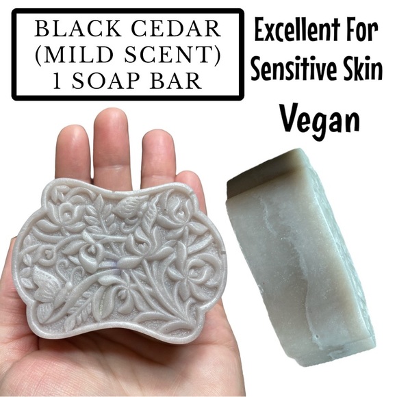 1 Bar, Black Cedar, Handmade Soap ( PRICE IS FIRM ) Great Gift Idea! - Picture 2 of 2